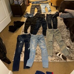 AMERICAN EAGLE SKINNY JEANS 2010s